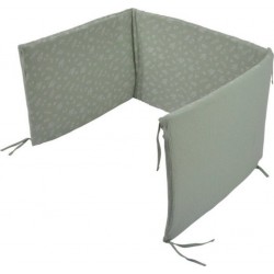 NC Tour De Lit Bébé coton 40x180cm Vert Céladon