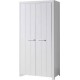 Armoire 2 Portes erik 205cm Blanc