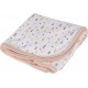 NC Couverture Bébé En Coton forêt 75cm Beige