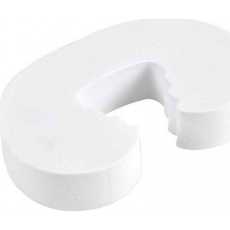 Amortisseur De Porte sécurité Bébé 11cm Blanc