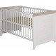 ROBA Lit Bébé Évolutif Felicia – 70 x 140cm – Convertible – Réglable en hauteur