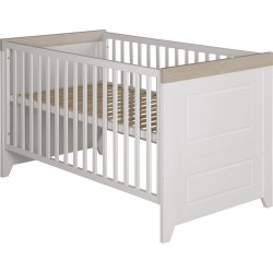 ROBA Lit Bébé Évolutif Felicia – 70 x 140cm – Convertible – Réglable en hauteur