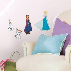 Disney 4 Stickers Mousse La Reine Des Neiges Frozen