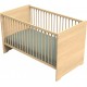 NC Lit Évolutif 140x70 Little Big Bed En Bois Décor Chêne Miel