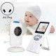 NC Babyphone Camera Hd Écran 2.4 Pouces Vision Nocturne Intercom Température Yonis