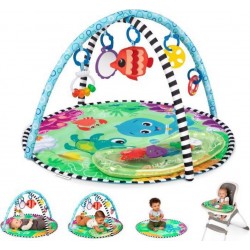 NC Tapis D'éveil Baby Einstein Ocean 2 En 1 Avec Coussin D'ean Gonfla