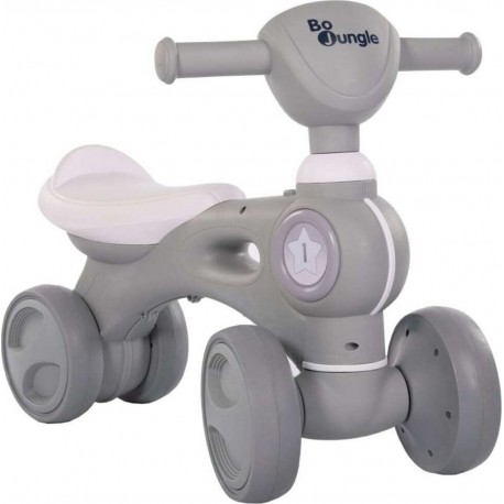 NC Trotteur Bébé B-bike Jumpy Gris Bo Jungle