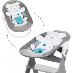 Transat Alpha Bouncer 2in1 Hearts Grey