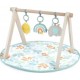 Sun Tapis D'éveil Valley, Arche De Jeu En Bois 3 Jouets Amovibles Pliable