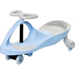 Voiture Porteur Enfant Twistcar, Tourner Le Guidon Pour Avancer 0u Tourner 120Kg Roues Led, Bleue