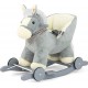 NC Porteur Cheval Polly Gris