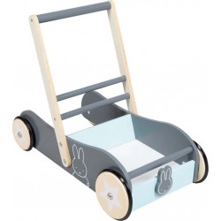 ROBA Chariot pour bébé miffy® – Avec frein – Gris/Menthe