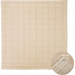 NC Baby Relax Tapis Coton Anna Caramel Lave Par Nattiot 100 X 140 Cm