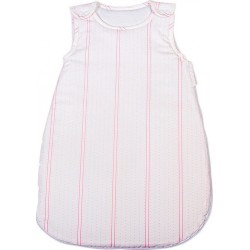 NC Laura Ashley Baby Gigoteuse Ouatineé 55 Cm 0-3 Mois Tog 2,5 Rayures Rose