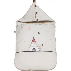 NC Nid D'ange Nomade Bébé 0-3 Mois En Coton Beige