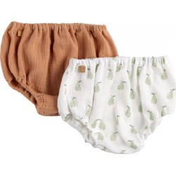 NC Culotte Bloomer Bébé En Coton Lot De 2