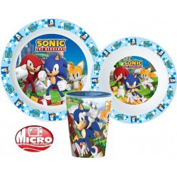 NC Ensemble Repas Pour Enfant sonic Livré En Vrac Sans Bpa