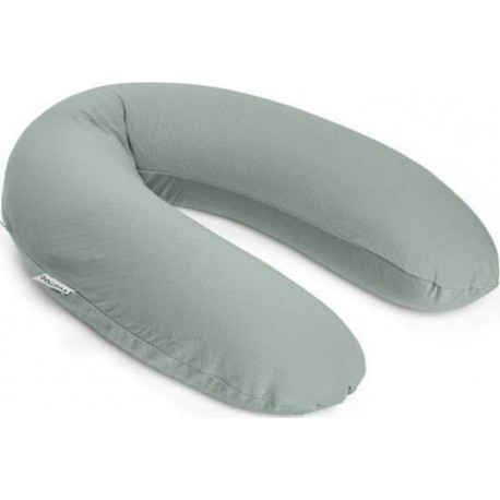 Tetra Doomoo Coussin De Maternité Et D'allaitement Buddy Confort Optimal Pour Maman Et Bébé, Jersey Green