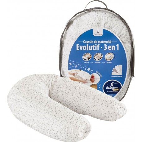 NC Babysom Coussin De Maternité Evolutif Grossesse Allaitement Éveil De Bébé