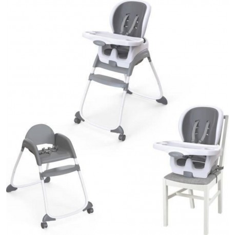 NC Ingenuity Chaise Haute Bébé Smartclean™ Trio 3-en-1 High Chair™ Slate™