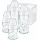 NC Set Casier 4 Biberons First Choice+ Verre Indicateur De Température Nuk