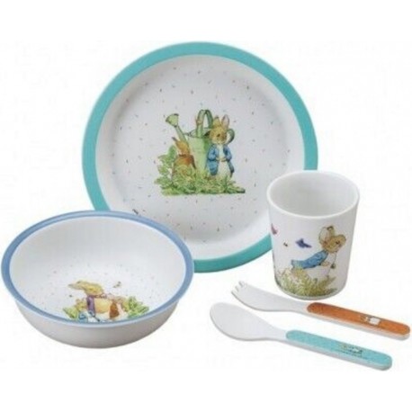 NC Coffret Cadeau 5 Pieces Pierre Lapin Bleu