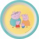 Peppa Pig Assiette Bebe Avec Les Parents