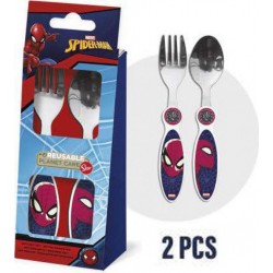 NC Stor Coffret De 2 Couverts Bébé Spiderman