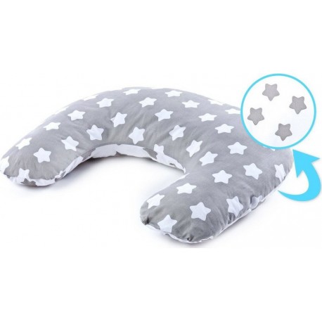 Feed Coussin D'allaitement Ergonomique En Coton Motifs Étoiles