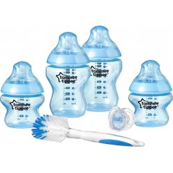 TOMMEE TIPPEE Kit biberon bleu garçon naissance le kit de biberons