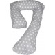 NC Coussin D'accouchement Pre/post Natal Pois De Gris