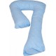 NC Coussin D'accouchement Pre/post Natal Bleu À Carreaux