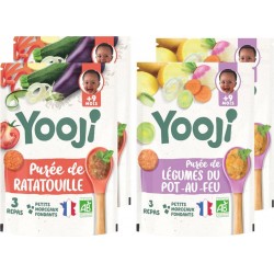 NC Lot X4 Ratatouille & Pot-au-feu Bio 12 Repas Dès 9 Mois 4 X 480g les 4 sachets de 1920g