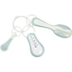 NC Béaba, Set Accessoires Toilette Bébé/ Enfant, Thermometre De Bain + Coupe Ongle