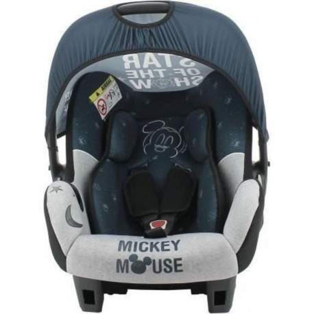 Disney Siege Auto Beone Groupe 0+ (0-13Kg) 4 Étoiles Adac Mickey