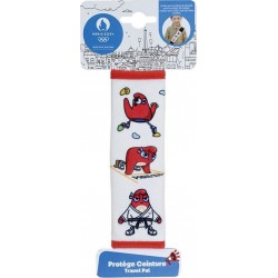 Jeux Olympiques Paris 2024 Blanc Multi-sports Protège-ceinture 19 Cm