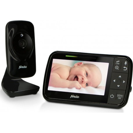 NC Alecto Dvm149 Babyphone Avec Caméra Et Écran Couleur 4.3, Noir