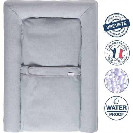 NC Candide Matelas À Langer Mat' Confort Gris Chiné la bouteille