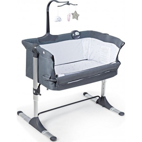 NC 2 En 1 Berceau Cododo Bébé Avec Matelas Hauteur Réglables Connecter Avec Lit De Pare