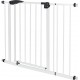 Protection De Porte Blanche, 95-105 Cm, Sans Perçage, En Métal Thermolaqué