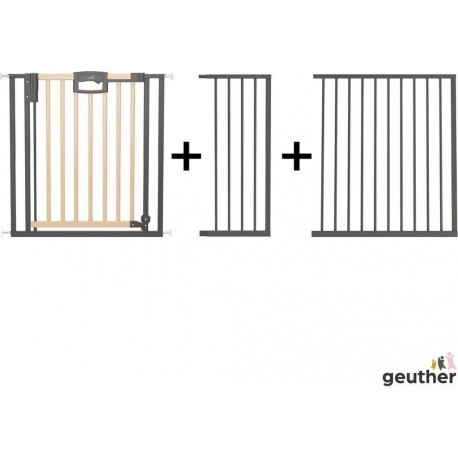 NC Barrière De Porte À Pression Easylock Plus Bois/metal 184,5 Cm 192,5 Cm