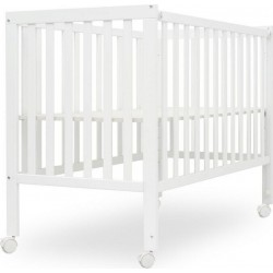 Lit Bébé En Hetre Mod. Basic Blanc