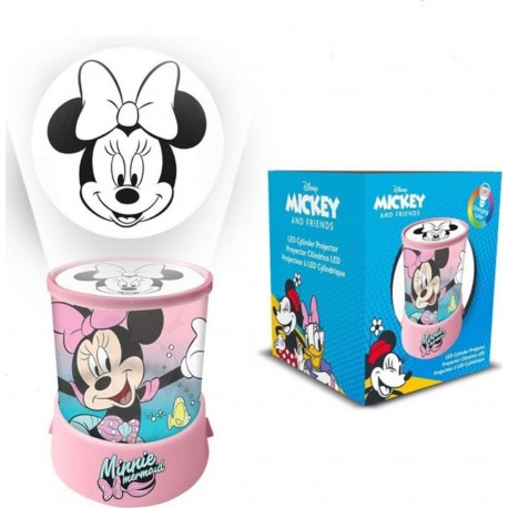 Kids Licencing Veilleuse Projecteur - minnie 19 Cm