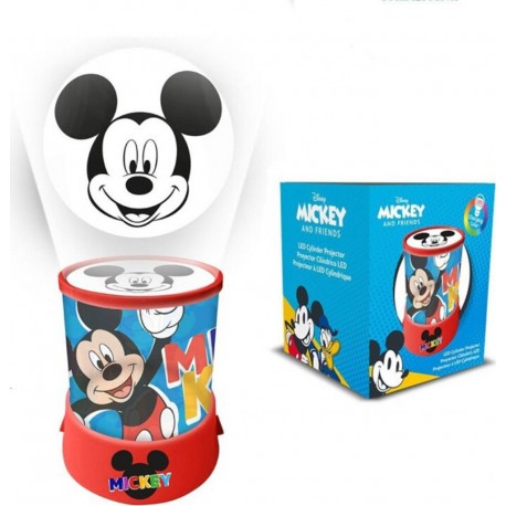 NC Kids Licensing Veilleuse Projecteur Mickey Mouse 16cm