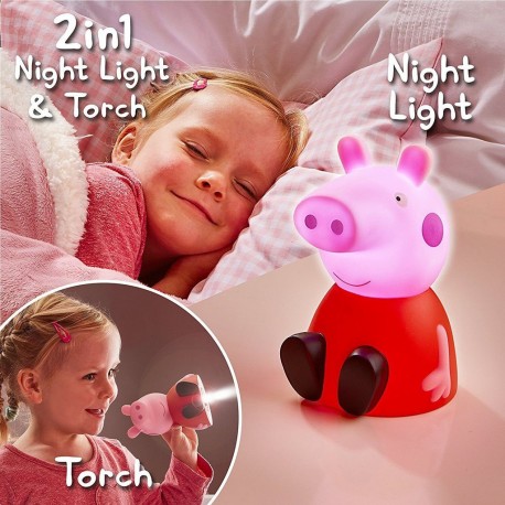 Peppa Pig Veilleuse Torche Go Glow Buddy