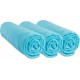 NC Lot De 3 Draps Housse Jersey 100% Coton 60x120 Cm Turquoise