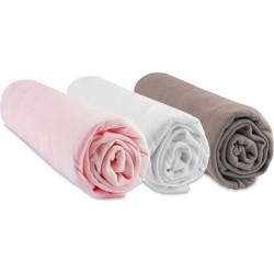 NC Lot De 3 Draps Housse Couffin 32x72 Cm En Bambou