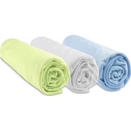 NC Lot De 3 Draps Housse Couffin 32x72 Cm En Bambou