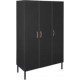 NC Armoire 3 Portes Melody Noir