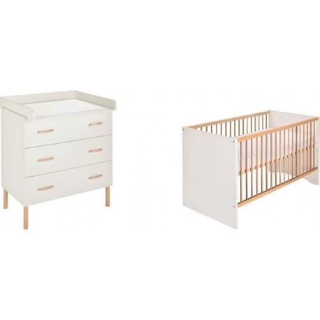 NC Melody White Set De 3 Pièces Pour Chambre D'enfant